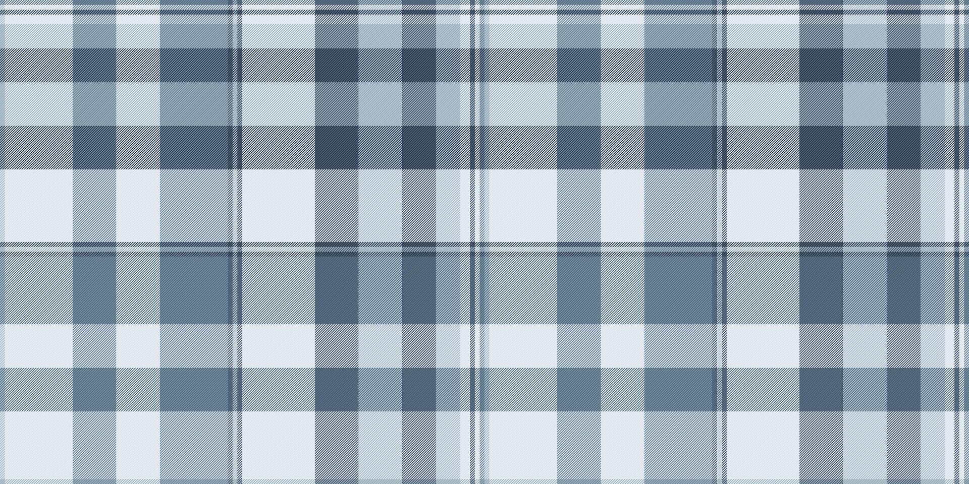 Elegant blue and white plaid pattern. Perfect for textile design, website backgrounds, or stationery. This classic check design evokes a sense of sophistication and timeless style. vector