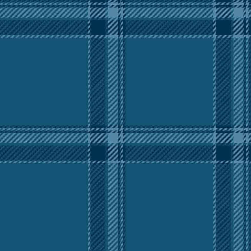 Sophisticated teal and blue plaid pattern. Ideal for textile design, web backgrounds, or fashion projects. vector