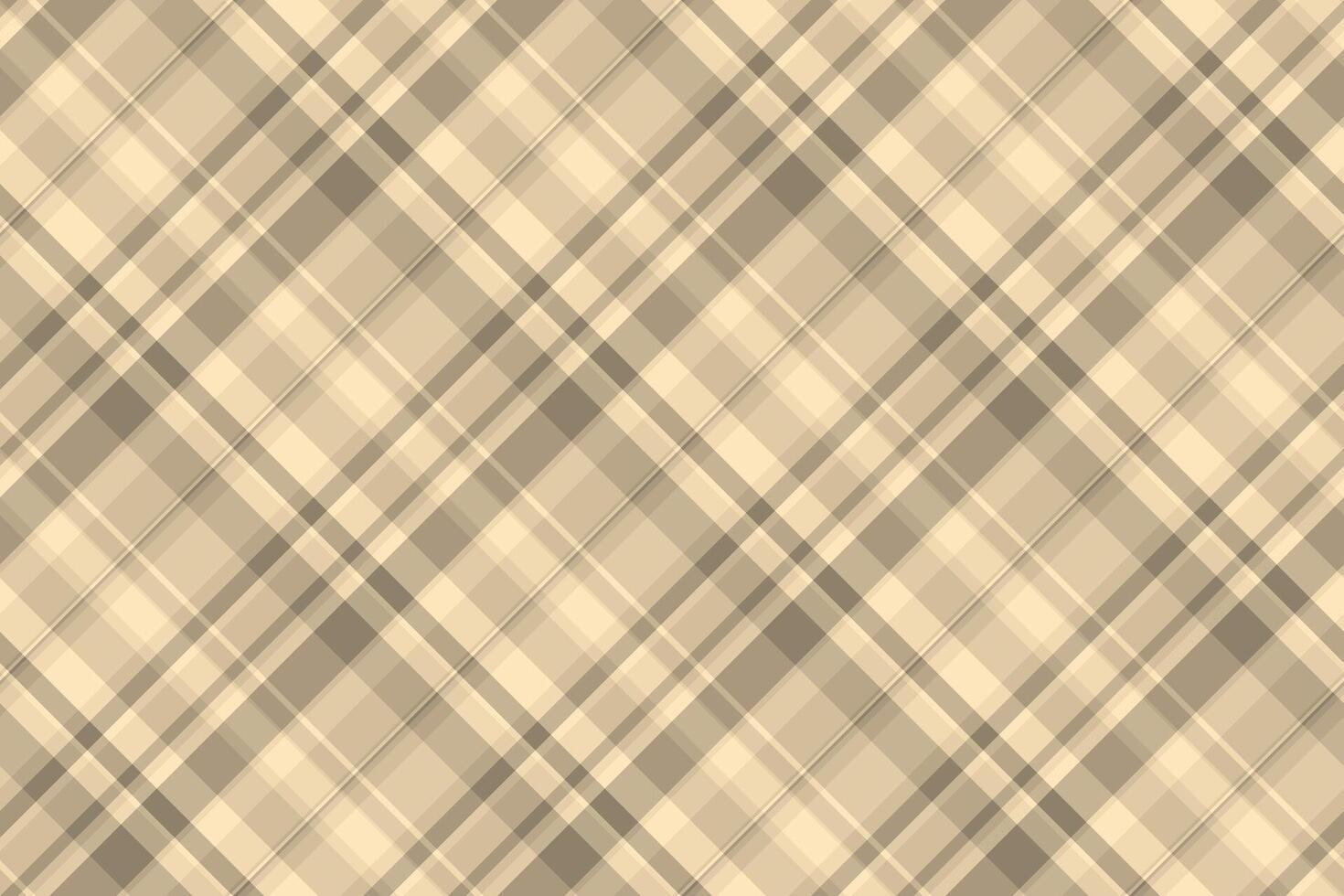 Elegant tartan pattern in neutral beige brown hues. Versatile texture for backgrounds, textiles, or adding a classic touch to design projects. vector