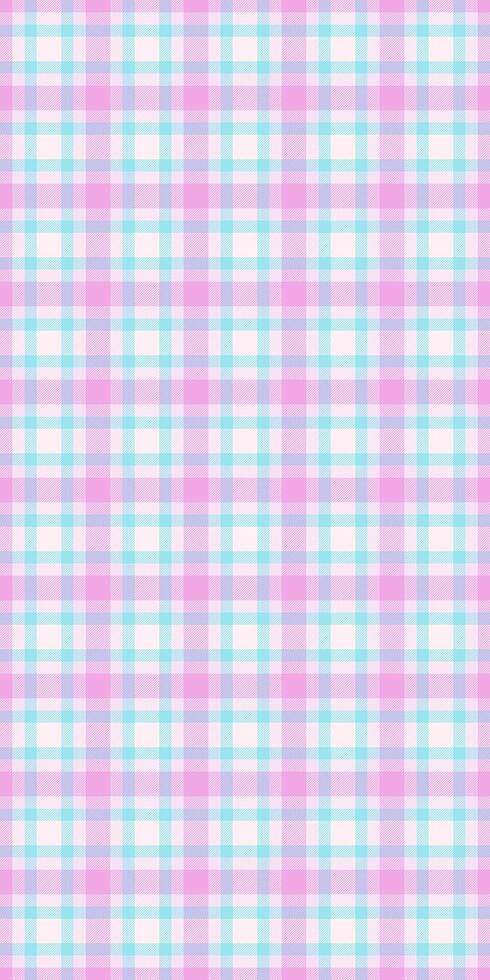 Delicate pastel pink and light blue gingham pattern. Perfect for backgrounds, textiles, scrapbooking, and crafting projects. This charming design evokes feelings of sweetness and nostalgia. vector