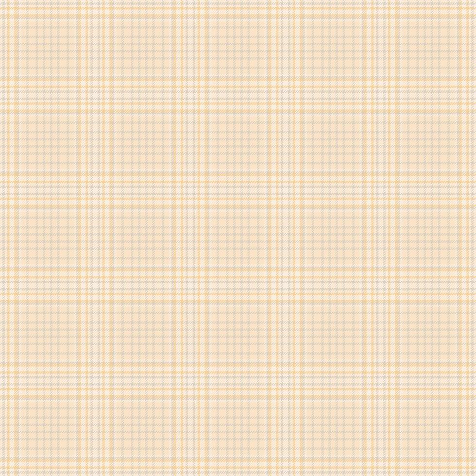 Subtle beige and cream plaid pattern. Perfect for website backgrounds, textile designs, or adding a touch of understated elegance to your projects. vector