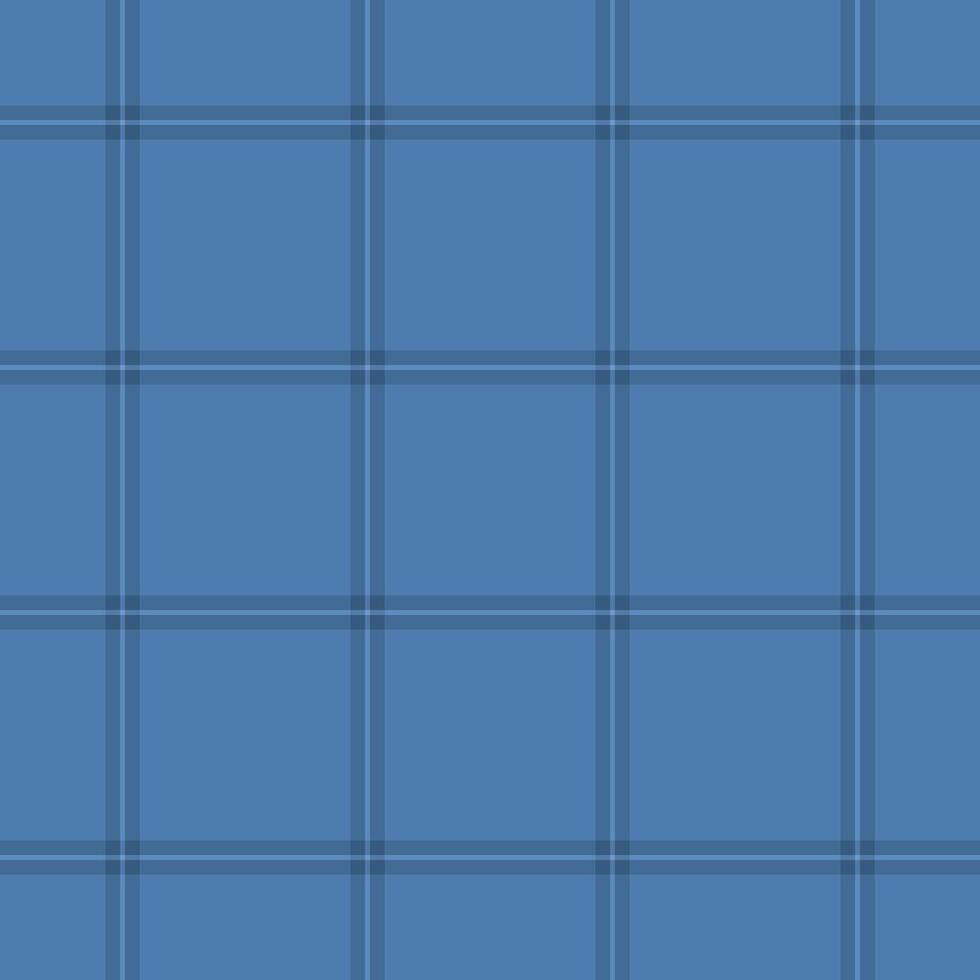 Serene blue plaid pattern. Subtle texture, versatile design ideal for backgrounds, websites, textiles, and packaging. Clean lines and calming color evoke feelings of tranquility and order. vector