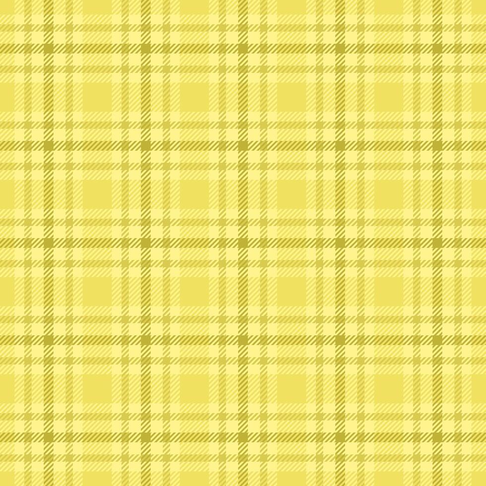 Subtle yellow and olive green plaid pattern. Perfect for backgrounds, textiles, or packaging design. vector