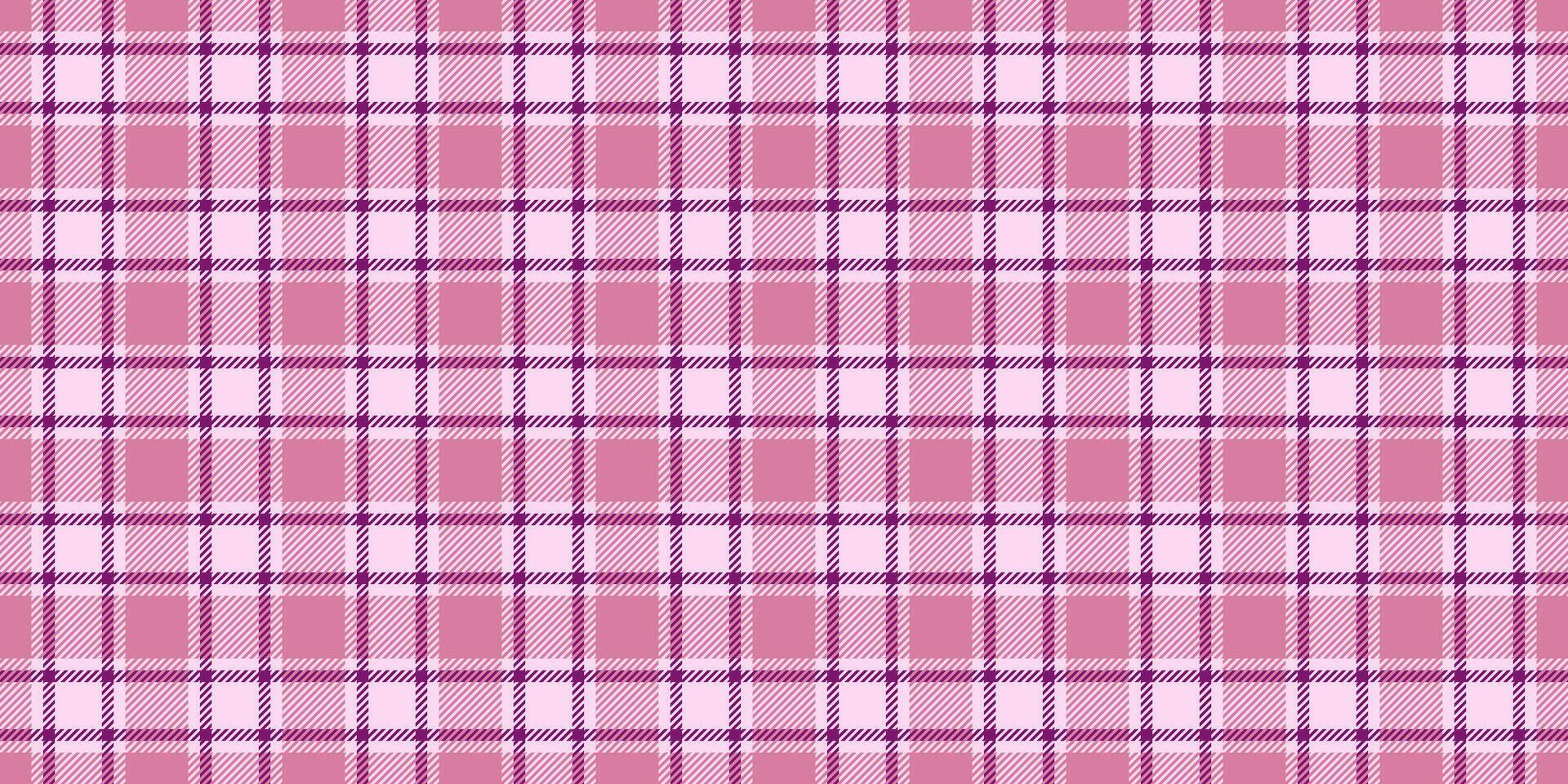 Elegant pink and purple plaid pattern. Perfect for textile design, fashion, websites, or scrapbooking. This subtle yet stylish design offers a touch of sophistication and warmth. vector