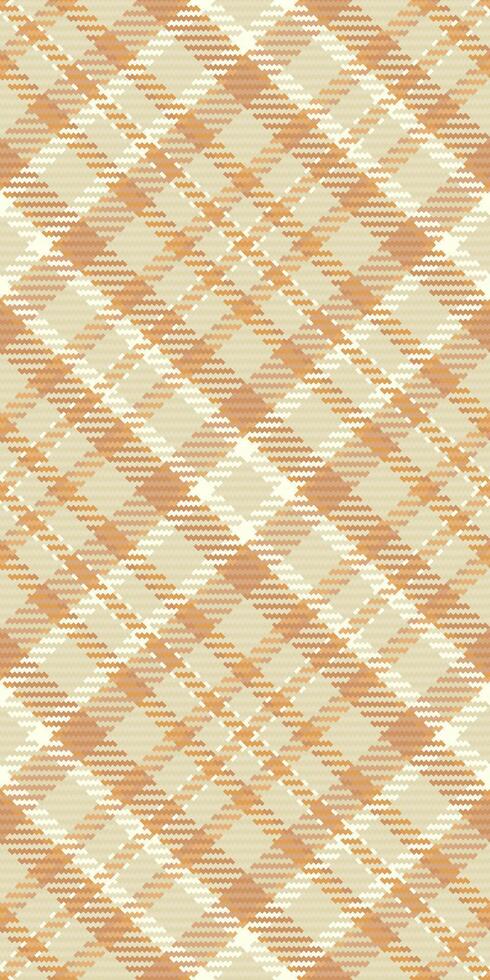 Elegant beige and brown plaid pattern. Perfect for textile designs, website backgrounds, or stationery. Subtle yet stylish, this seamless texture evokes warmth and sophistication. vector