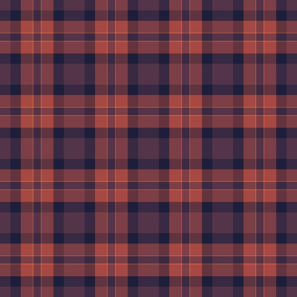 Classic plaid pattern in deep red and blue hues. A versatile design for textiles, backgrounds, and design projects needing a warm, traditional touch. Perfect for autumn, winter, or cozy themes. vector