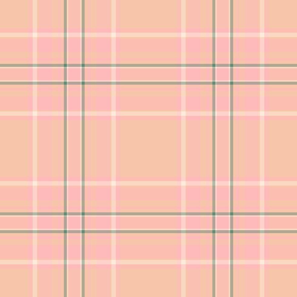 Delicate pastel plaid pattern. Ideal for textiles, backdrops, or digital design projects seeking a soft, elegant, and classic touch. Versatile and timeless. vector