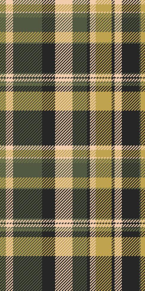 Season plaid textile check, goose foot pattern background tartan. Famous fabric texture seamless in black and pastel colors. vector