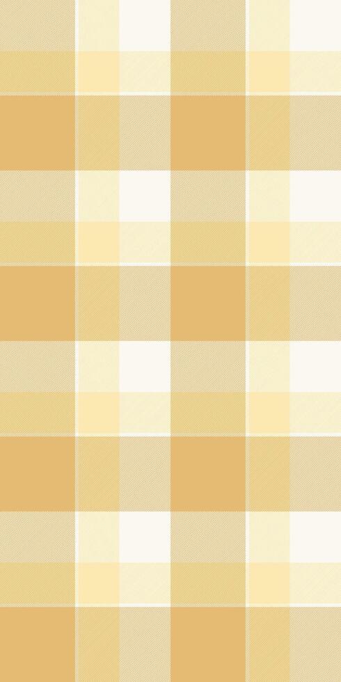Subtle pastel yellow and white plaid pattern. Perfect for backgrounds, website design, textiles, or packaging. Evokes feelings of warmth, calmness, and sophistication. vector