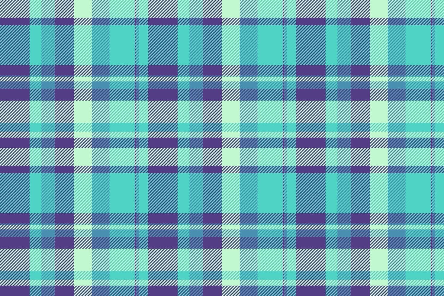 Geometric plaid pattern in cool tones. Texture for backgrounds, textiles, or designs needing a balanced, structured feel. Versatile for web, print, and surface patterns. vector