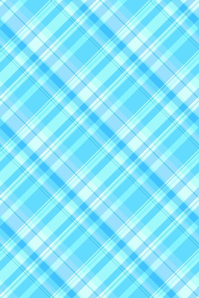 Cool, refreshing blue plaid pattern. Perfect for backgrounds, textiles, or website design. The soft, pastel tones evoke feelings of calm and serenity. vector
