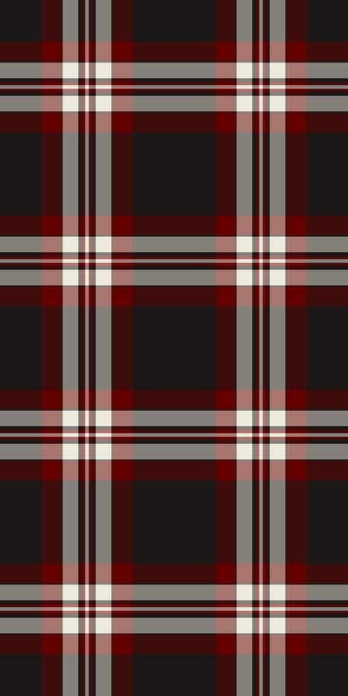 Relief tartan seamless check, premium background fabric texture. Stripped pattern textile plaid in dark and black colors. vector