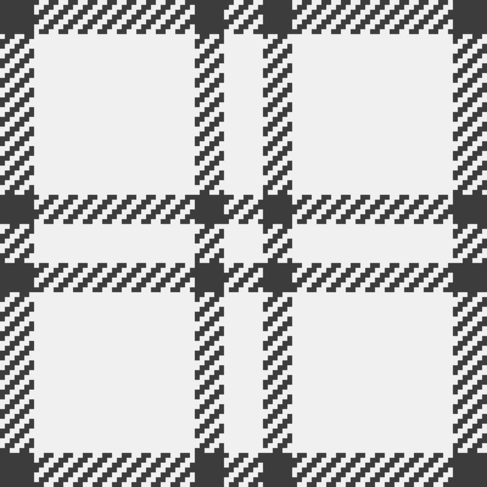 Stylish monochrome plaid pattern. Perfect for textile design, backgrounds, or website elements. Clean lines and a classic feel evoke simplicity and sophistication. vector