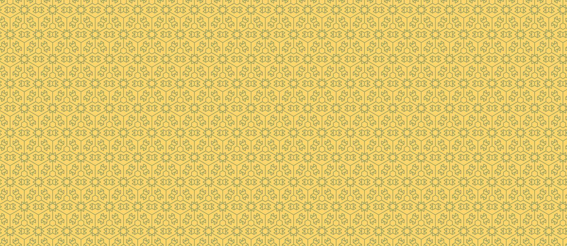Elegant, repeating geometric pattern in soft gold hues. Perfect for backgrounds, textures, or textile designs. Subtle, yet sophisticated, this image evokes feelings of calm and luxury. vector