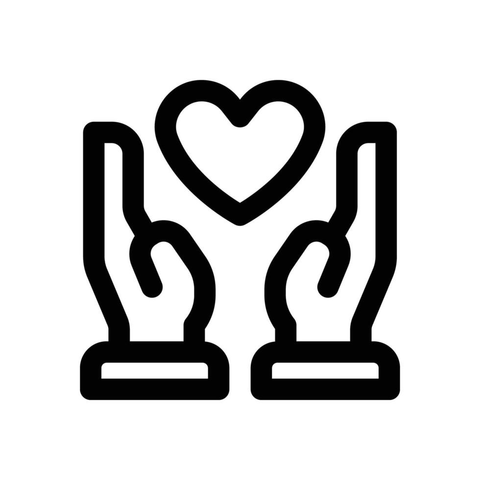 health line icon. Clean and minimalist icon for websites and mobile apps. vector