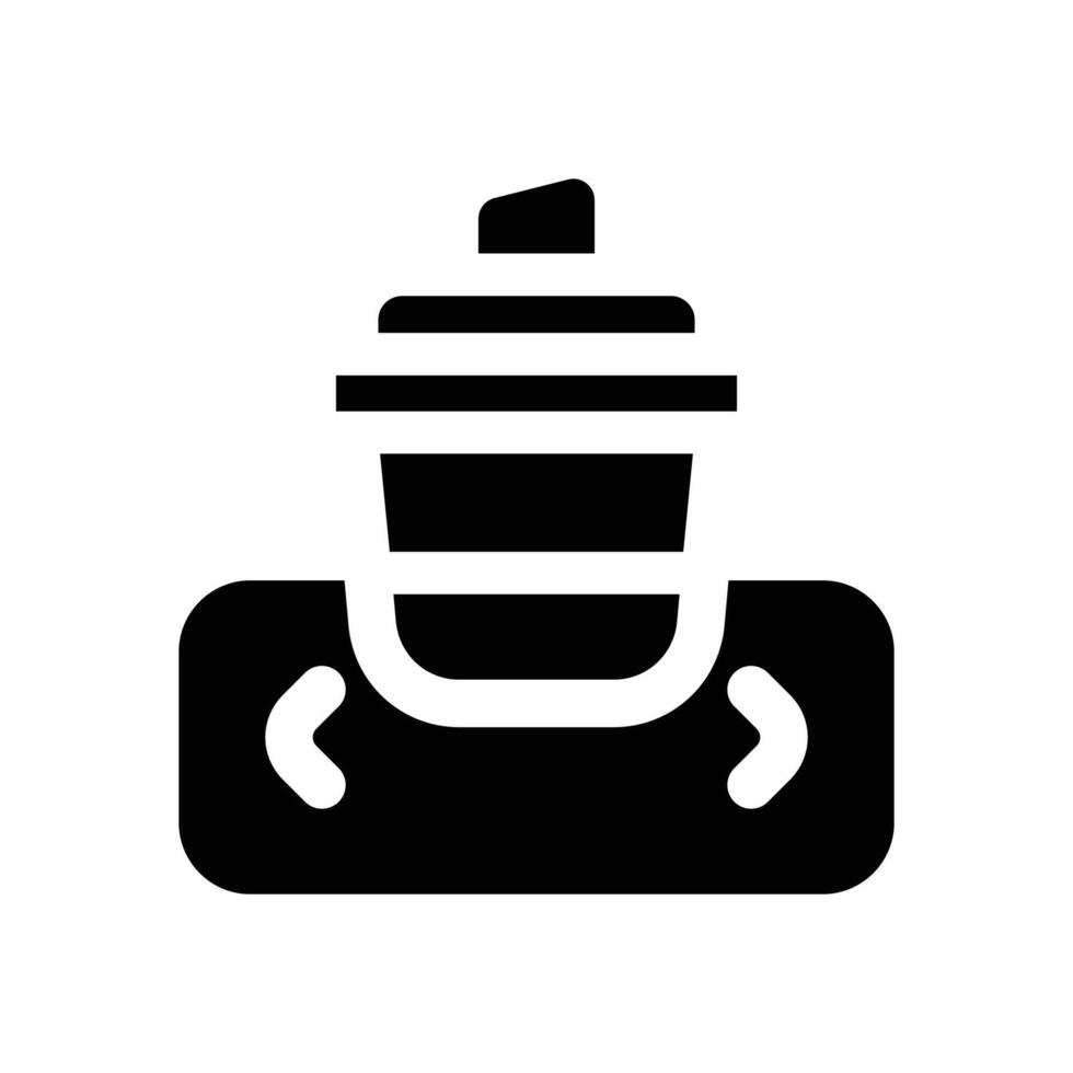 select glyph icon. Strong and solid icon for websites and mobile apps. vector