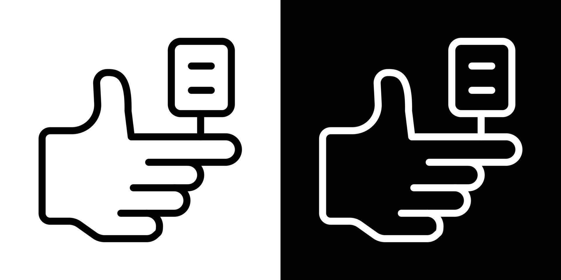 Blood sugar test icons vectors set in stroke line style.. EPS10