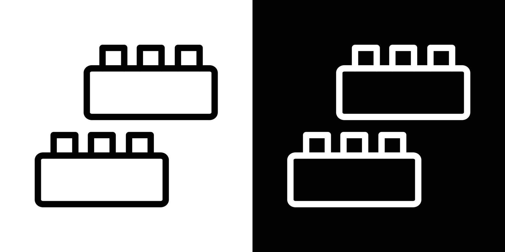 Building toy icons vectors set in stroke line style.. EPS10