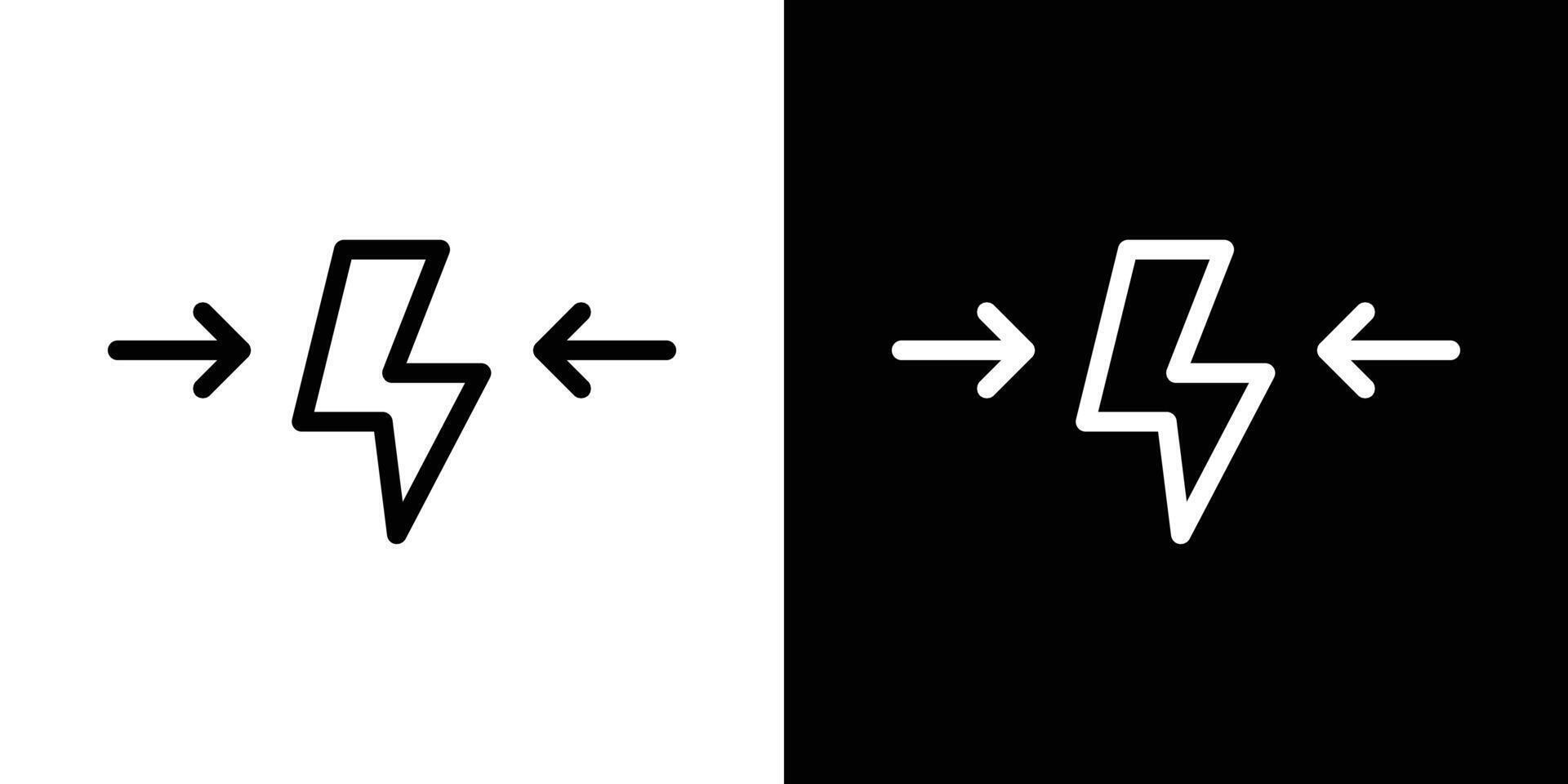 Conflict icons vectors set in stroke line style.. EPS10
