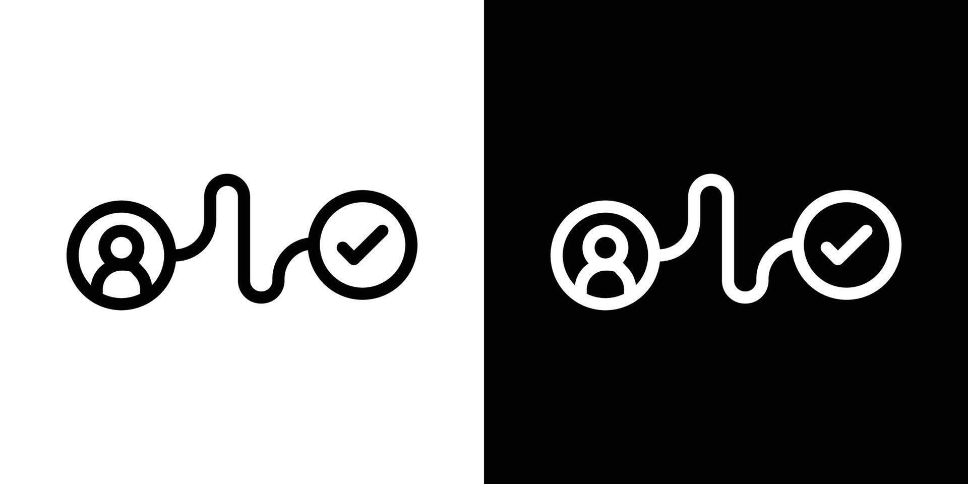 Customer Journey icons vectors set in stroke line style.. EPS10