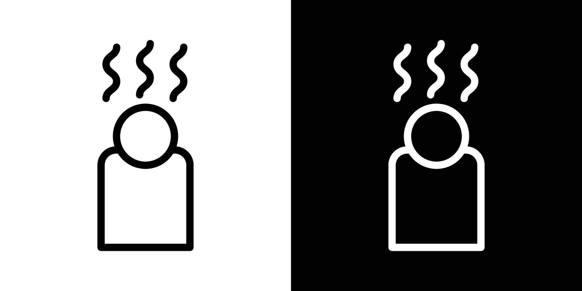 Tired icons vectors set in stroke line style.. EPS10