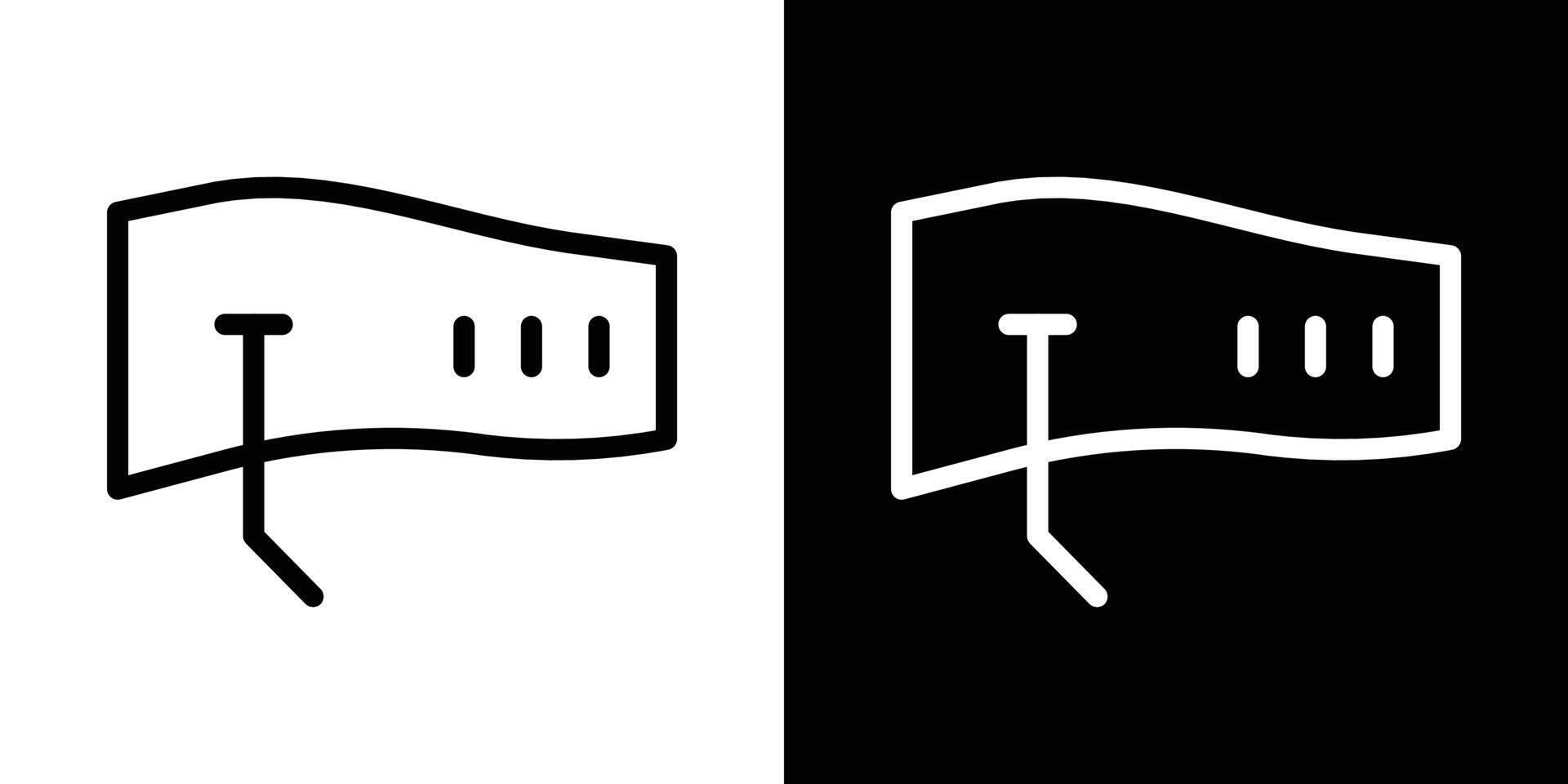 car windscreen icons vectors set in stroke line style.. EPS10