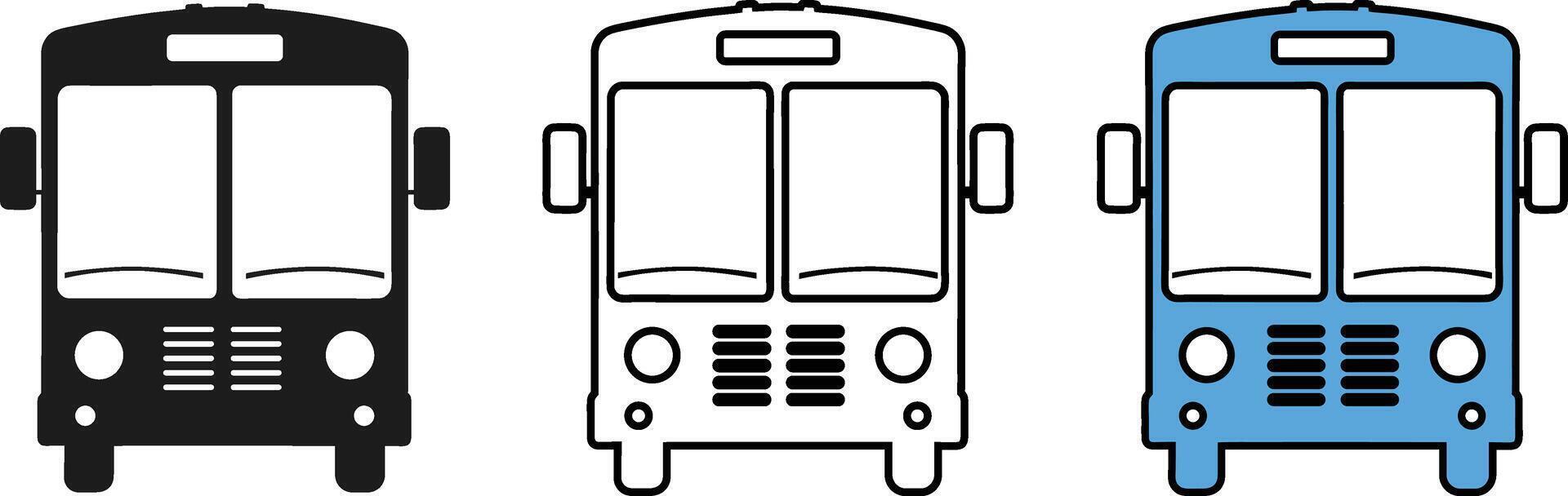 Bus Symbol for Travel Branding vector