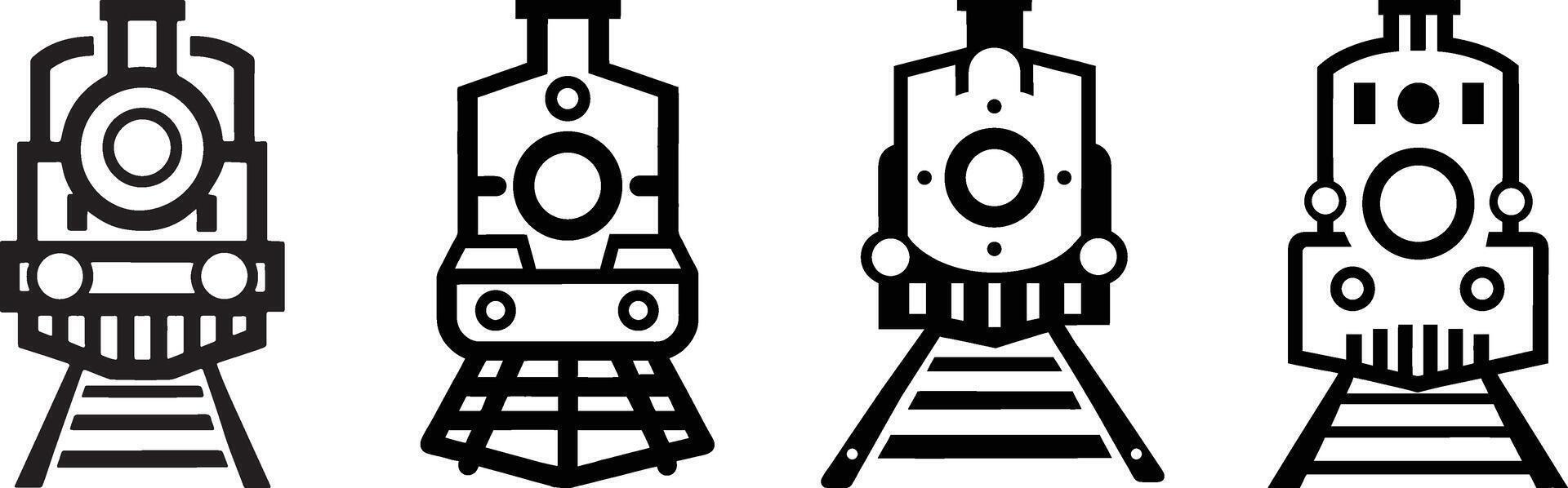 Train Symbol for Travel Branding vector