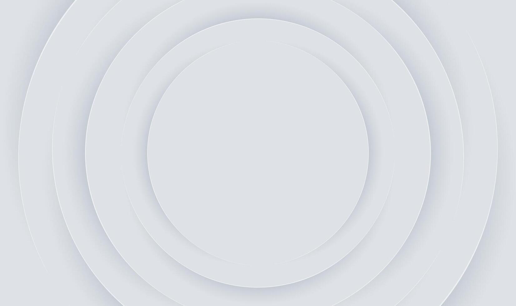 White background with white circles. vector