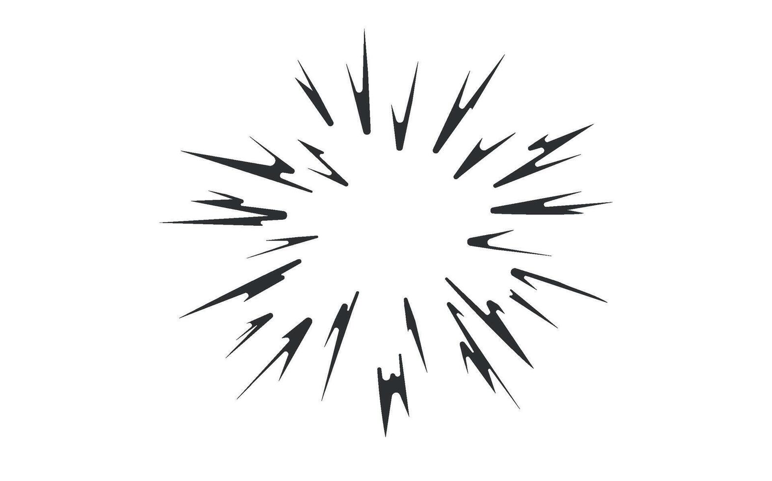 Starburst. Bomb blast. Big explosion. Abstract comic book explosion flash. Flash beam explosion flash glow. Anime. illustration vector