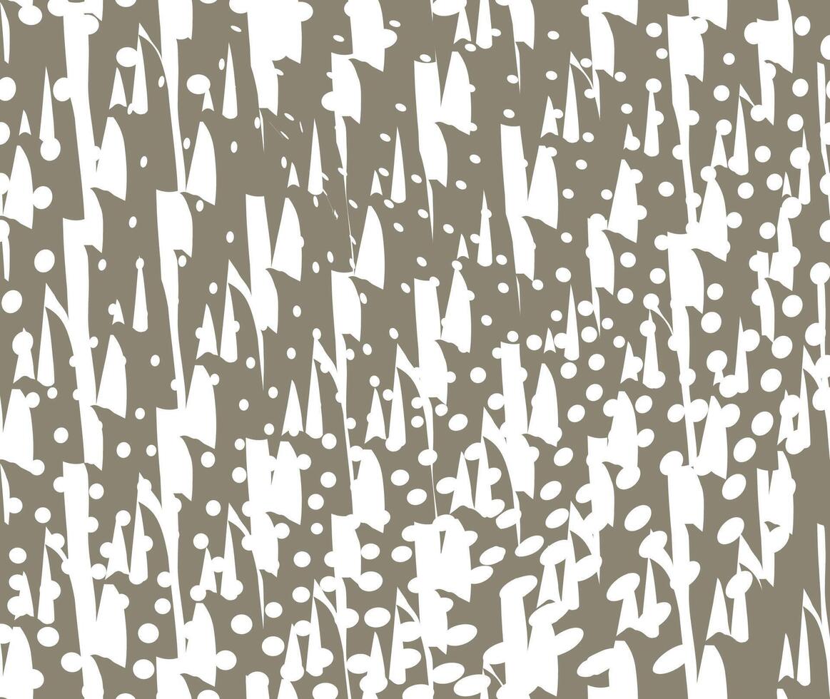 Stylish dotted abstrast fabric decor textured background. Seamless pattern with houndstooth ornament. vector