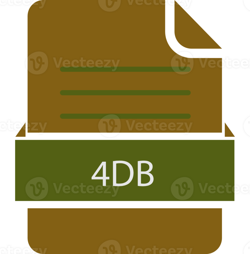 4db File Icon Deep And Minimal png