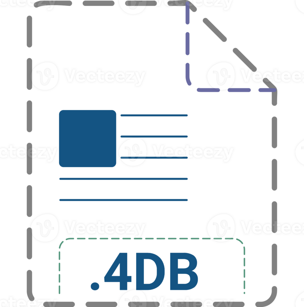 4db File Icon Minsk Dashed Rounded Ooutline png