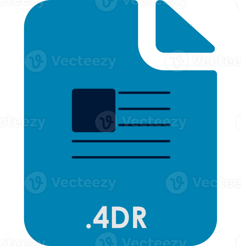 4dr Inside Fill Icon With Minimal Lined And Rectangle png