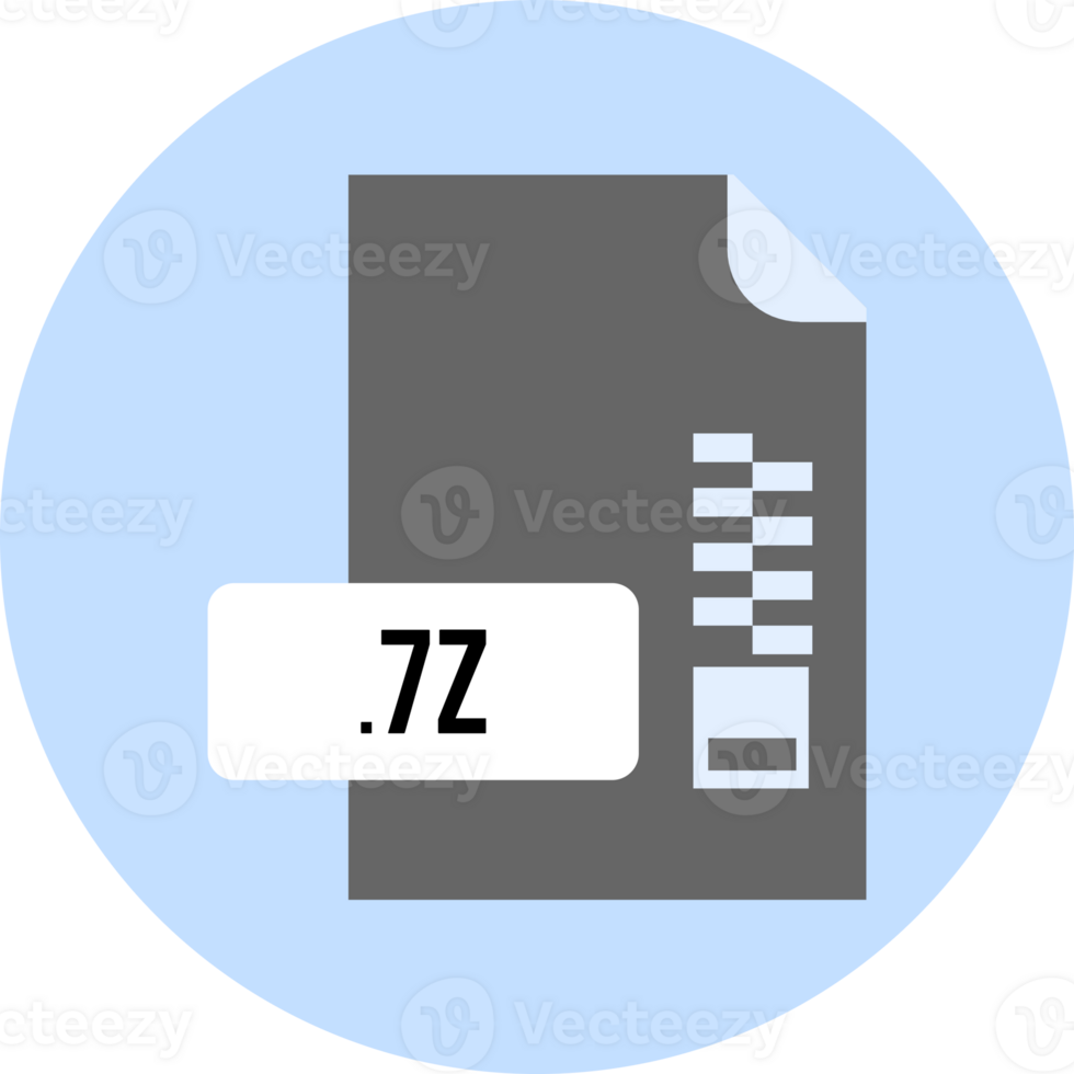 7z File Format Icon png