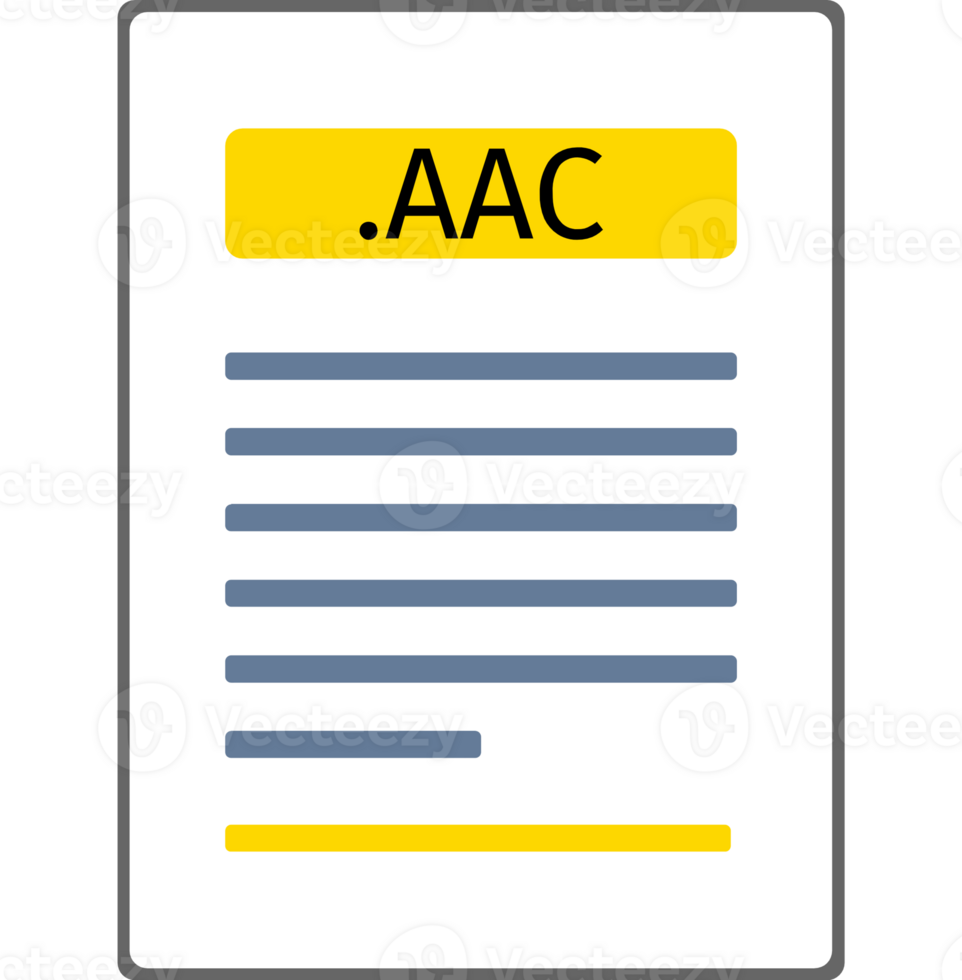 Aac Black Outline Doc Icon png