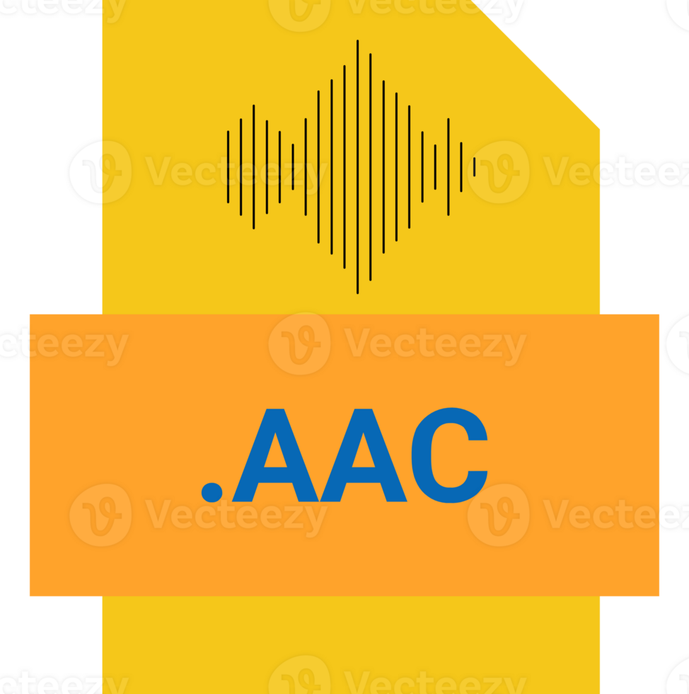 Aac File Icon Fill Crisp Corners With Doted Lines png