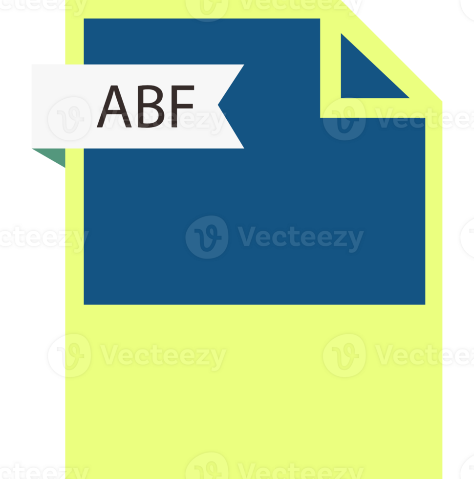 Abf File Format Icon Roe Color Fill png
