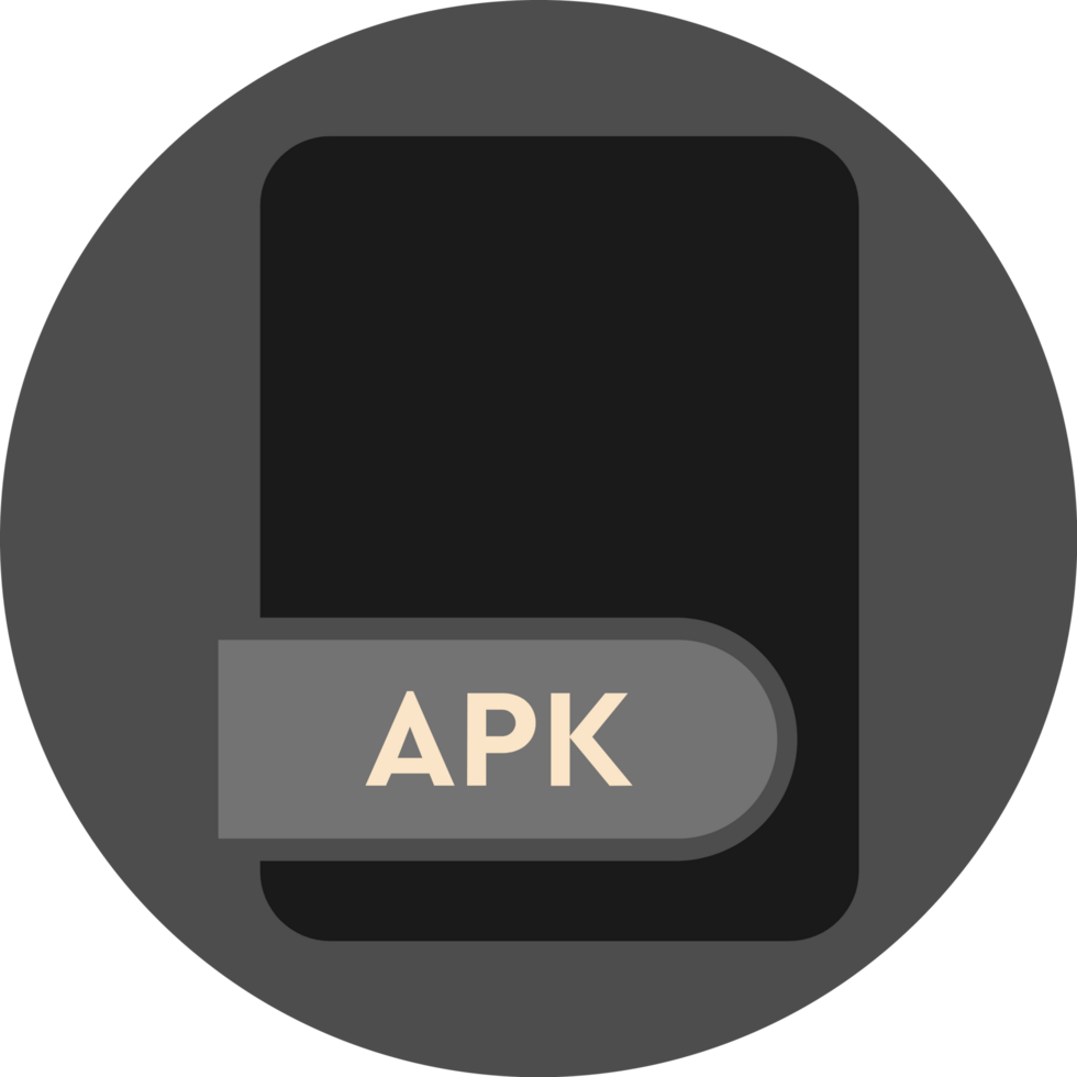 Apk File Format Icon Circular Shape png
