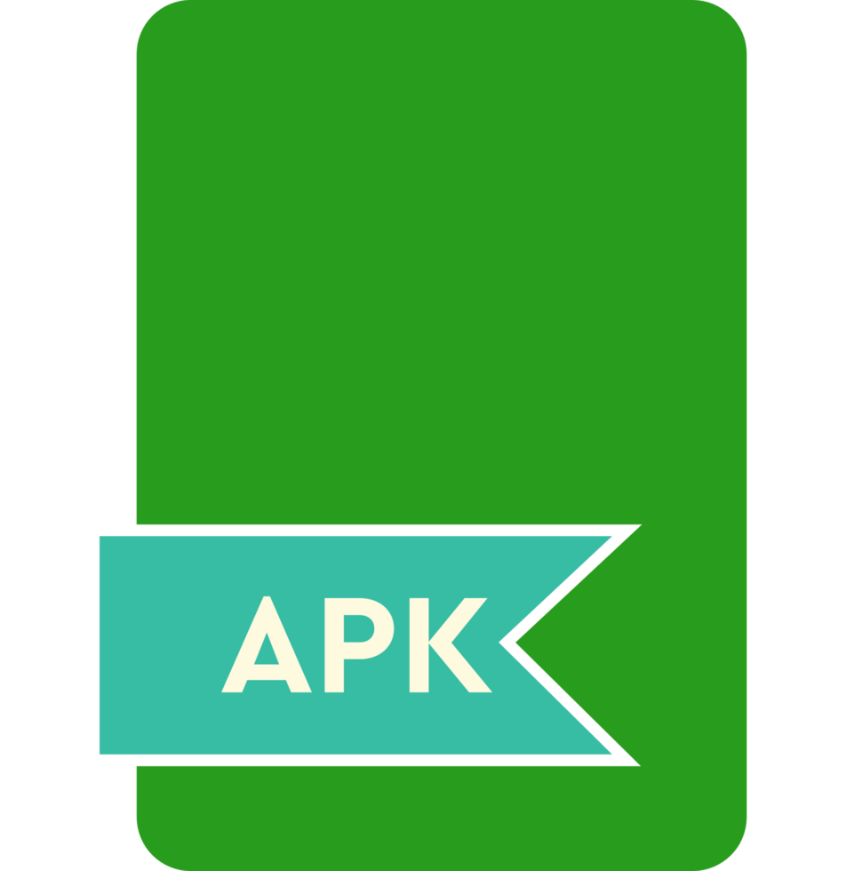 Apk File Format Icon Orange Fill png