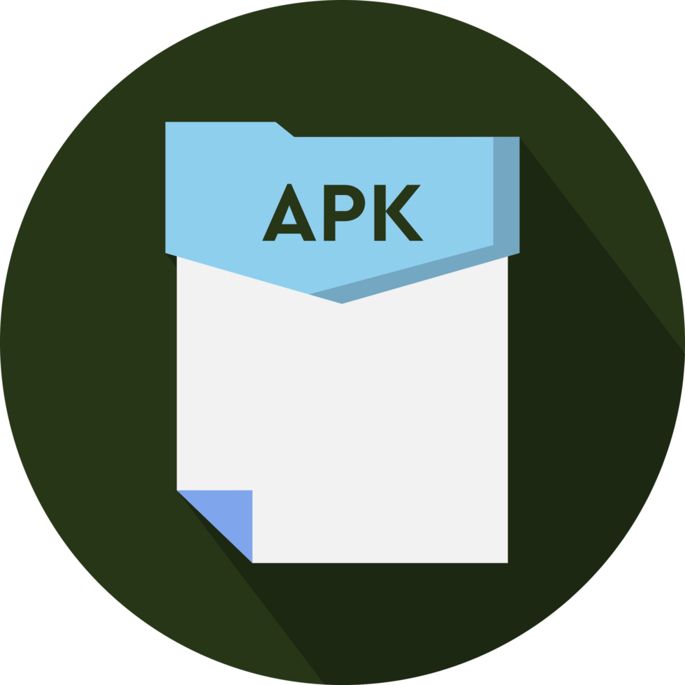 Apk File Format Minimal Icon With Circular Shape png