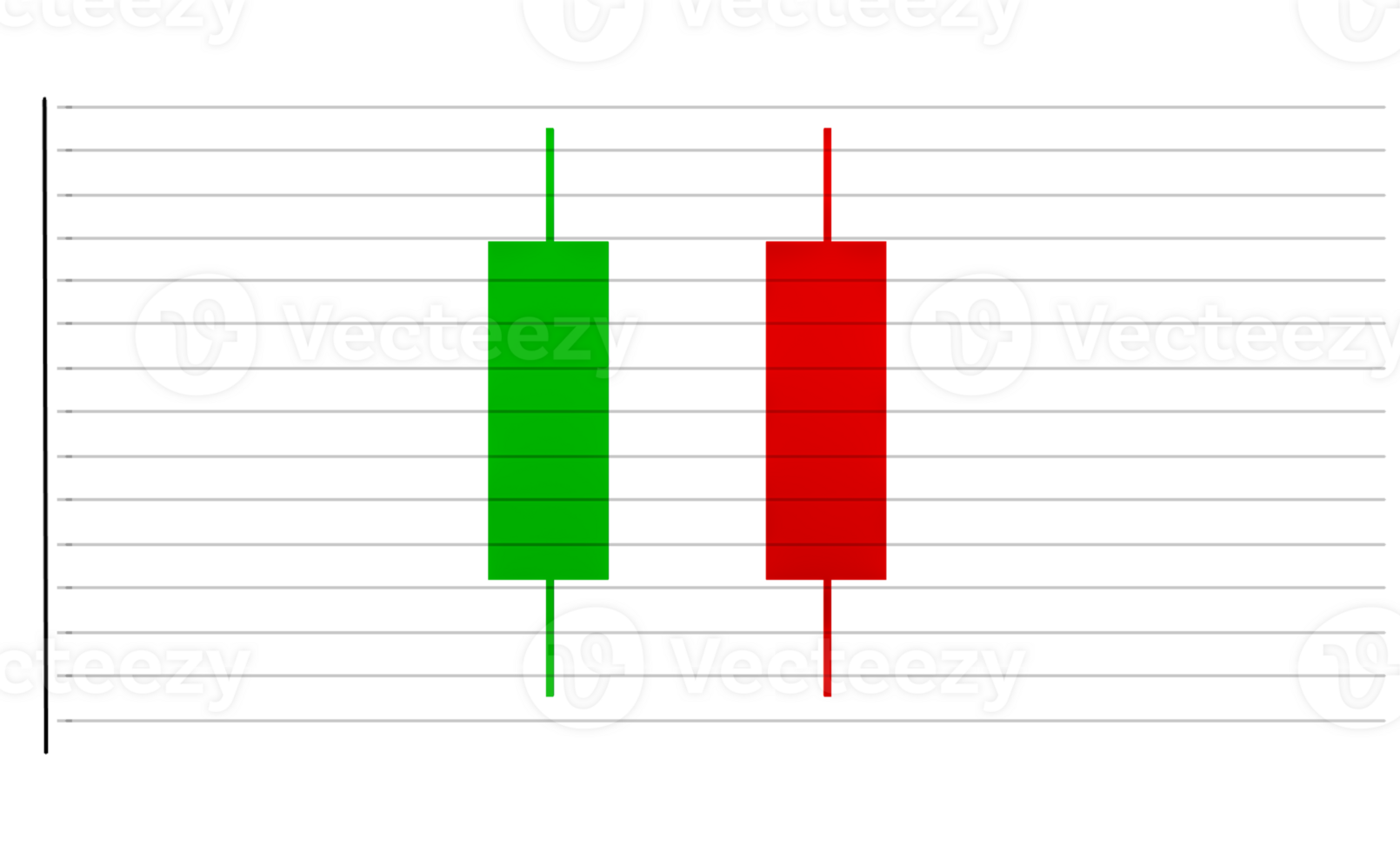 Crypto and stock trading candlestick charts png