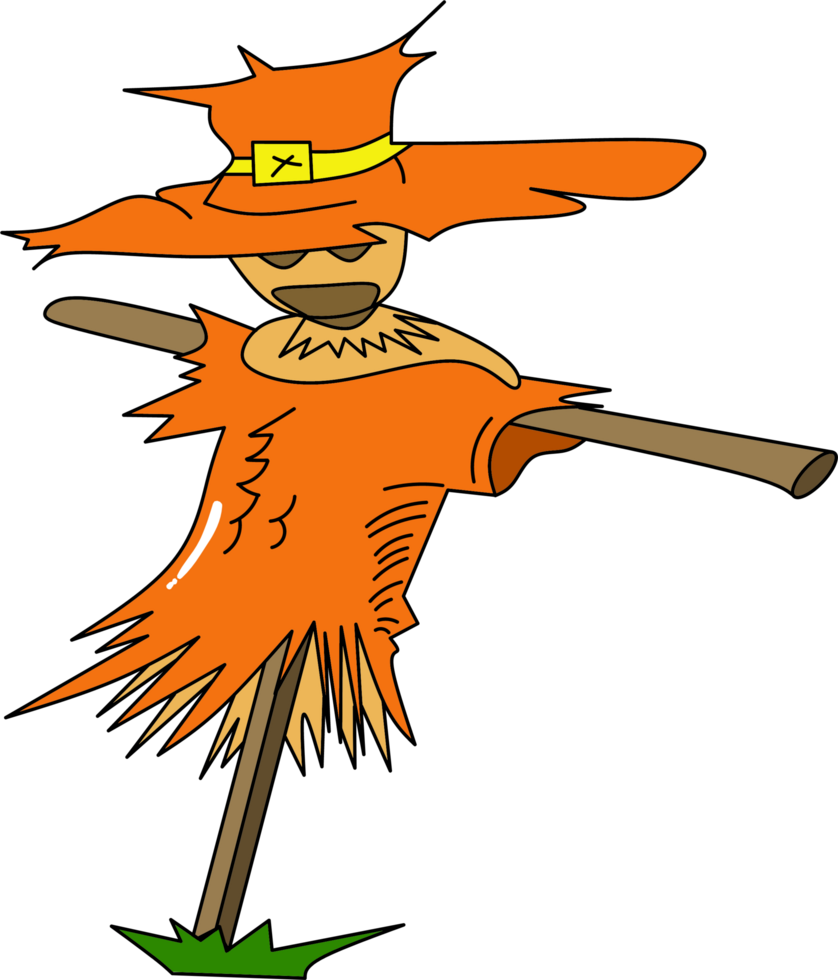 Halloween Scarecrow illustration png