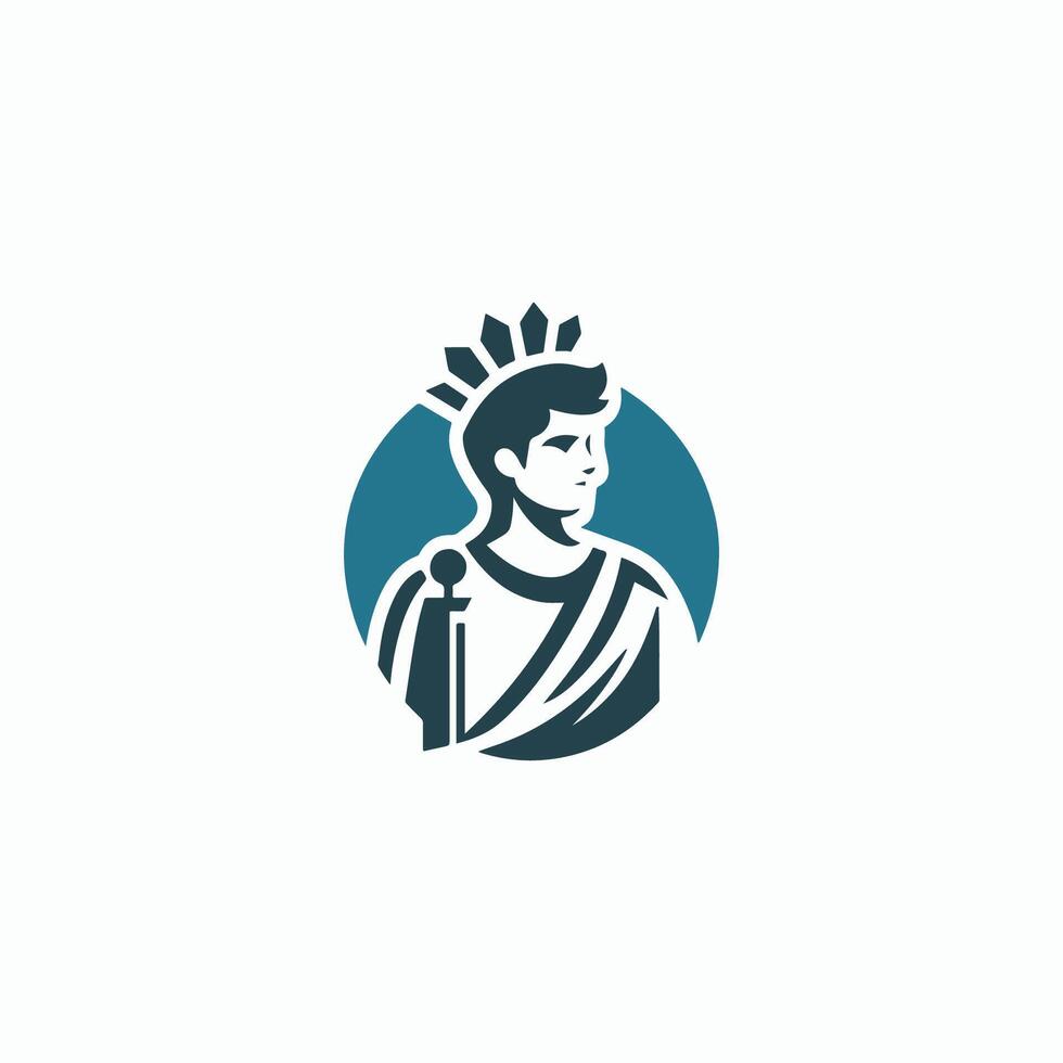 Roman Boy Logo vector