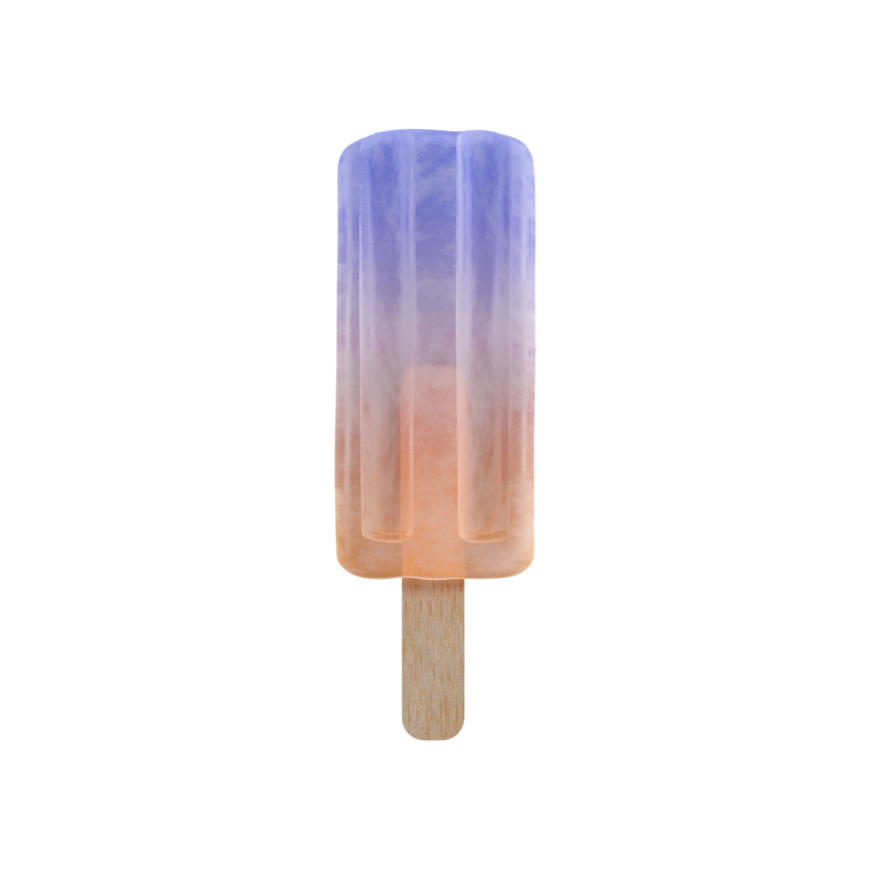Ice pop 3d illustration png