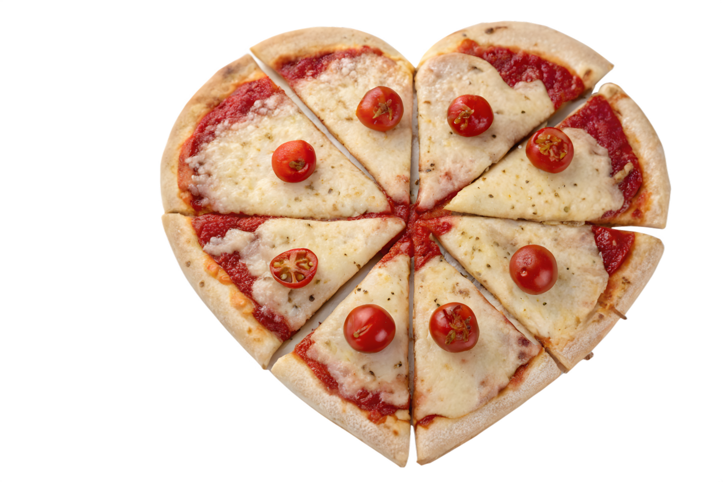 Heart Shaped Pizza Photo png