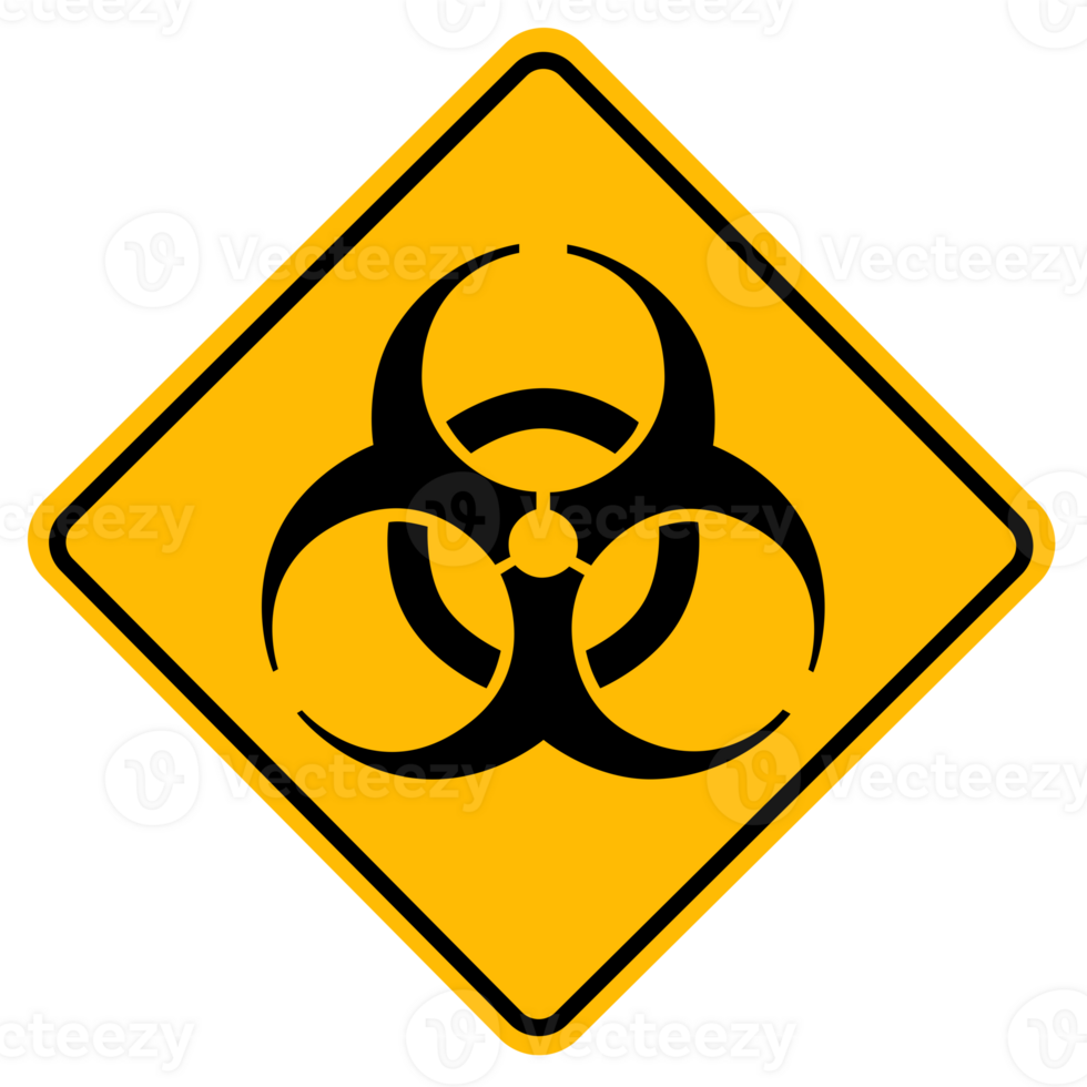 Biohazard Flat Sign png