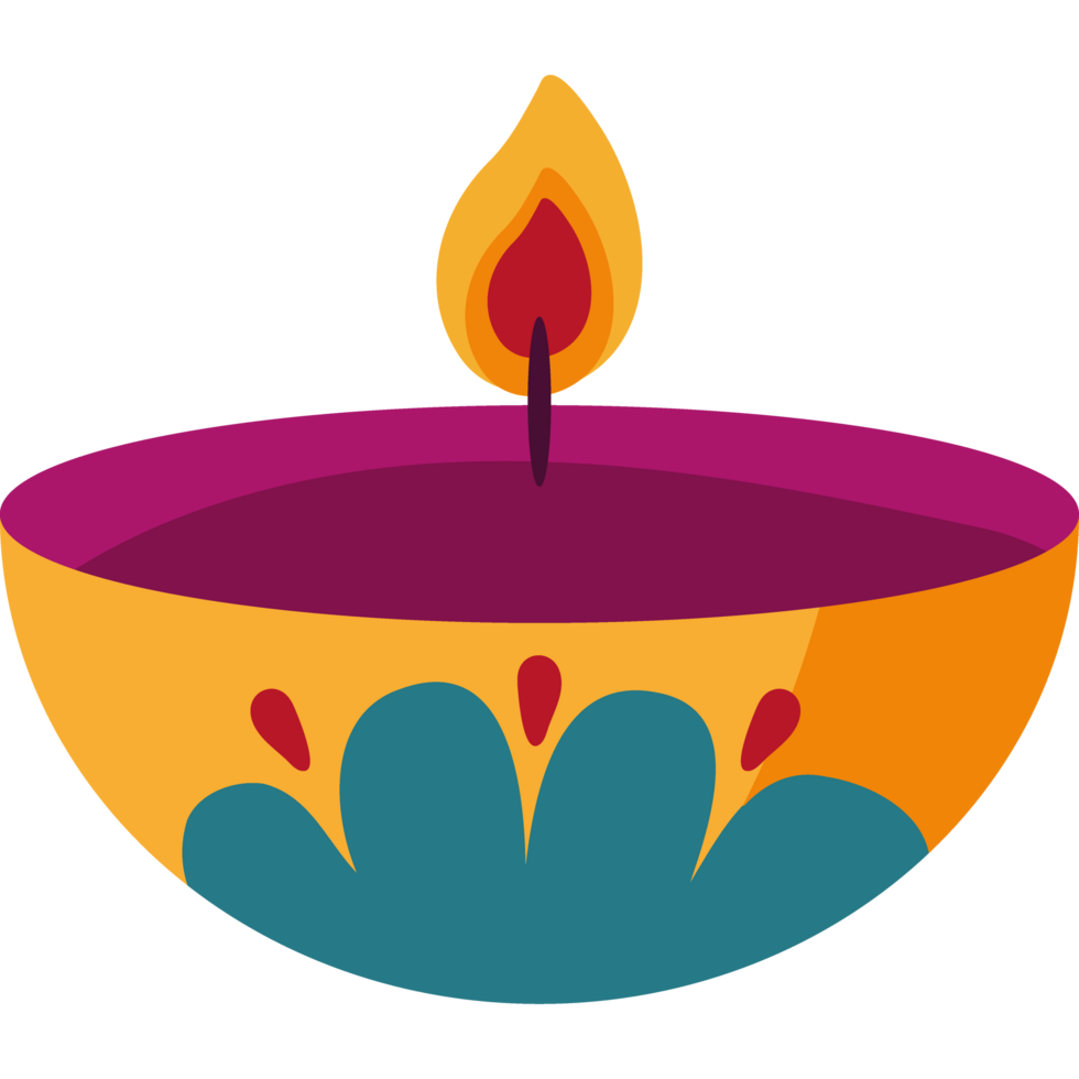 diya light lamp isolated icon design png