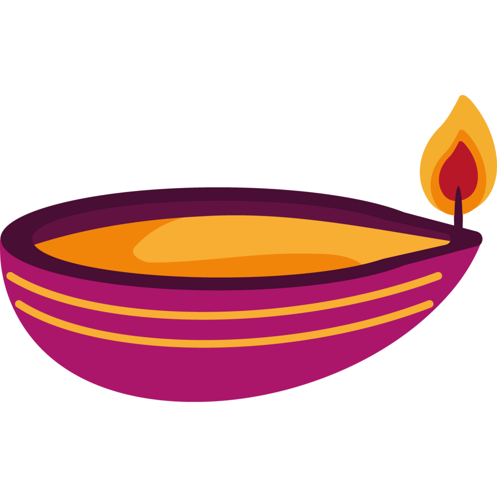 diya light lamp decoration isolated icon design png