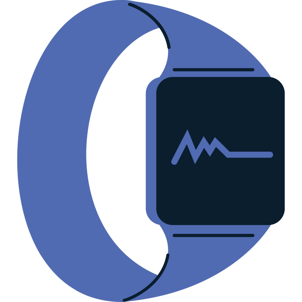 smartwatch sports equipment isolated icon png